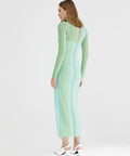 Significant Other - Significant Other Jean Dress in Green Mirage