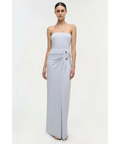 Simkhai Emma Jersey Gown Blue Haze - 4 / Blue - Dresses
