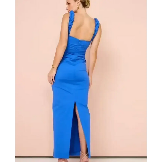 SIR Azul Balconette Gown Dress Blue Size - 6 / Blue - Dresses