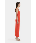 SIR. Dahlia Balconette Gown in Tangerine size 2 / AU 10 - Red / 10 - Dresses