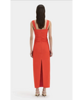 SIR. Dahlia Balconette Gown in Tangerine size 2 / AU 10 - Red / 10 - Dresses