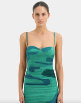 Sir Frankie Gathered Midi Dress view 2