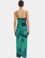Sir Frankie Gathered Midi Dress view 3