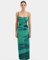 Sir Frankie Gathered Midi Dress view 4