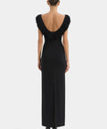 SIR Marcelline Fringe Gown Dress Black Size / AU 6 & 1 / AU 8 - Dresses