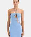 SIR - SIR SALVADOR BEADED HALTER DRESS