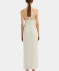 Sir The Label Affogato Halter Maxi Dress - 6 / Nude - Dresses