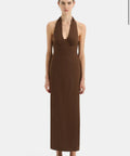 Sir The Label Affogato Halter Midi Dress - Dresses