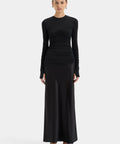 S50-SIR124-1101_Alessia_Draped_Gown_Black-24386-SirTheLabel-0618_1440x