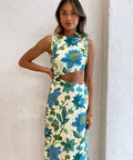 SIR - Sir the Label Alexandre Knot Dress in Marguerite Print