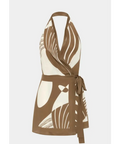 Sir The Label Almara Wrap Halter Mini - Dresses