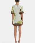 Sir The Label Amaia Mini Dress in Floral Vine - Dresses