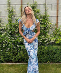 Sir The Label Amaris Frill Midi Dress - 6 / Print - Dresses
