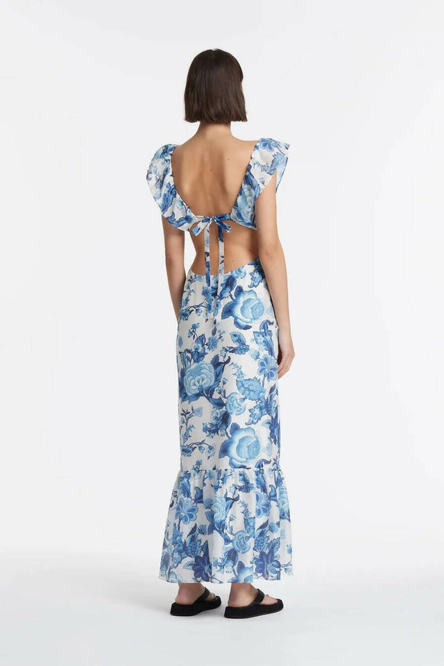 SIR - Sir the Label Amaris Frill Midi Dress