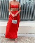 SIR the Label Anja Set - 6 / Mandarin Red - Outfit Sets