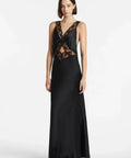Sir The Label Aries Cut out Gown in Black Size 8 - 8 / Black - Dresses