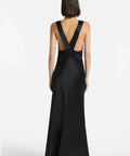 Sir The Label Aries Cut out Gown in Black Size 8 - 8 / Black - Dresses
