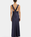 Sir The Label Aries Cut Out Gown in Navy Size 8 10 12 14 - Dresses