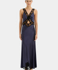 Sir The Label Aries Cut Out Gown in Navy Size 8 10 12 14 - Dresses