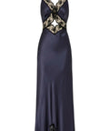 Sir The Label Aries Cut Out Gown in Navy Size 8 10 12 14 - Dresses