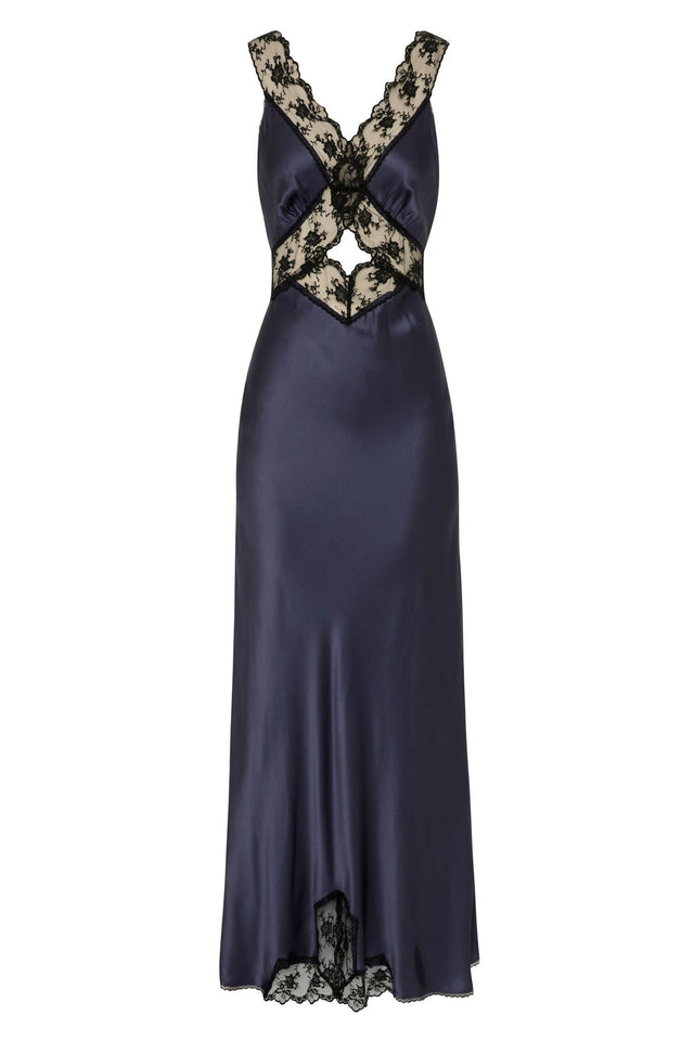 Sir The Label Aries Cut Out Gown in Navy Size 8 10 12 14 - Dresses