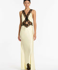 Sir The Label Aries Cut out Gown Size 6/8 - 6 / Yellow - Dresses