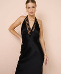 SIR - Sir The Label Aries Halter Gown In Black