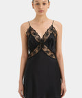 Sir The Label Aries Mini Slip Dress - 8 / Black - Dresses