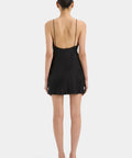 Sir The Label Aries Mini Slip Dress - 8 / Black - Dresses