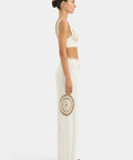 Sir the Label Atacama Trouser + Bralette Set - 6 / White - Outfit Sets