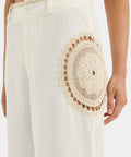 Sir the Label Atacama Trouser + Bralette Set - 6 / White - Outfit Sets
