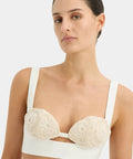 Sir the Label Atacama Trouser + Bralette Set - 6 / White - Outfit Sets