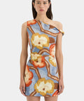 Sir the Label Avery Twist Mini Dress Camellia Floral Print Size 8 & 10 - Dresses