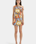 Sir the Label Avery Twist Mini Dress Camellia Floral Print Size 8 & 10 - Dresses