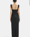 Sir The Label Azul Balconette Gown - 10 / Black - Dresses