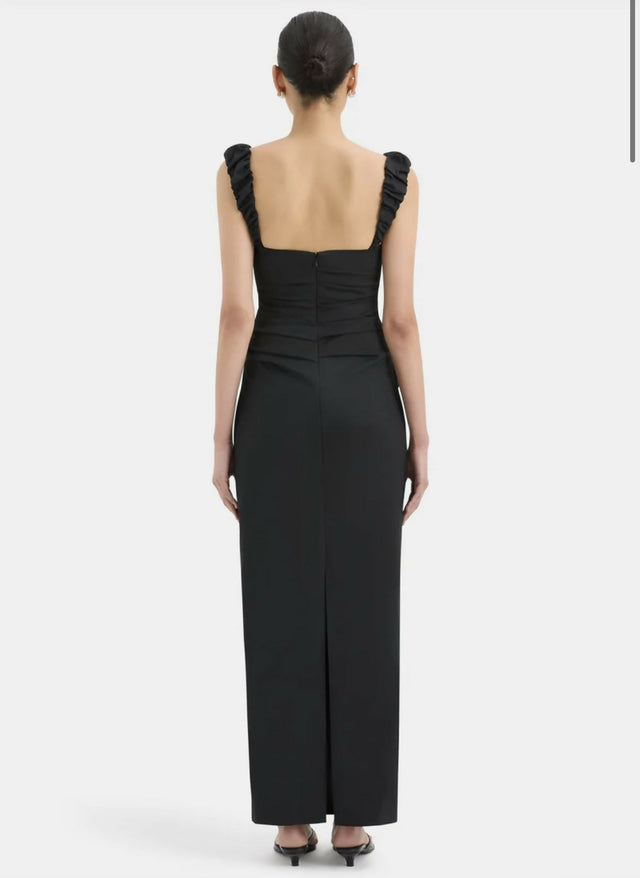 Sir The Label Azul Balconette Gown - 10 / Black - Dresses