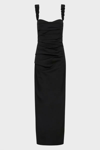 Sir The Label Azul Balconette Gown - 10 / Black - Dresses