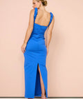 Sir The Label Azul Balconette Gown Cobalt - Dresses