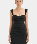 Sir The Label Azul Balconette Gown In Black Size 1 (8) - 8 / Black - Dresses