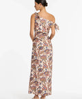Sir The Label Bettina Off Shoulder Midi Dress - 12 / Multi - Dresses