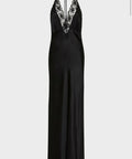 SIR - Sir The Label Sir Black Aries Halter Gown