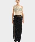 Sir The Label Bralette Size 1 & Dunya Skirt Size Black - 6 / Black - Outfit Sets