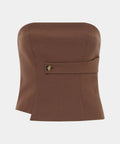 Sir The Label Bromley Bodice and Mini Skirt in Chocolate - Outfit Sets