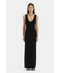 Sir The Label Chiara Scoop Neck Dress - 10 / Black - Dresses