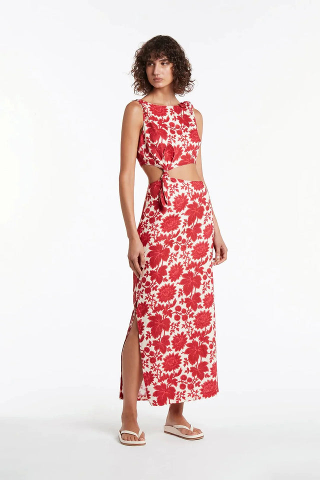 SIR - Sir The Label Cinta Knot Midi Dress