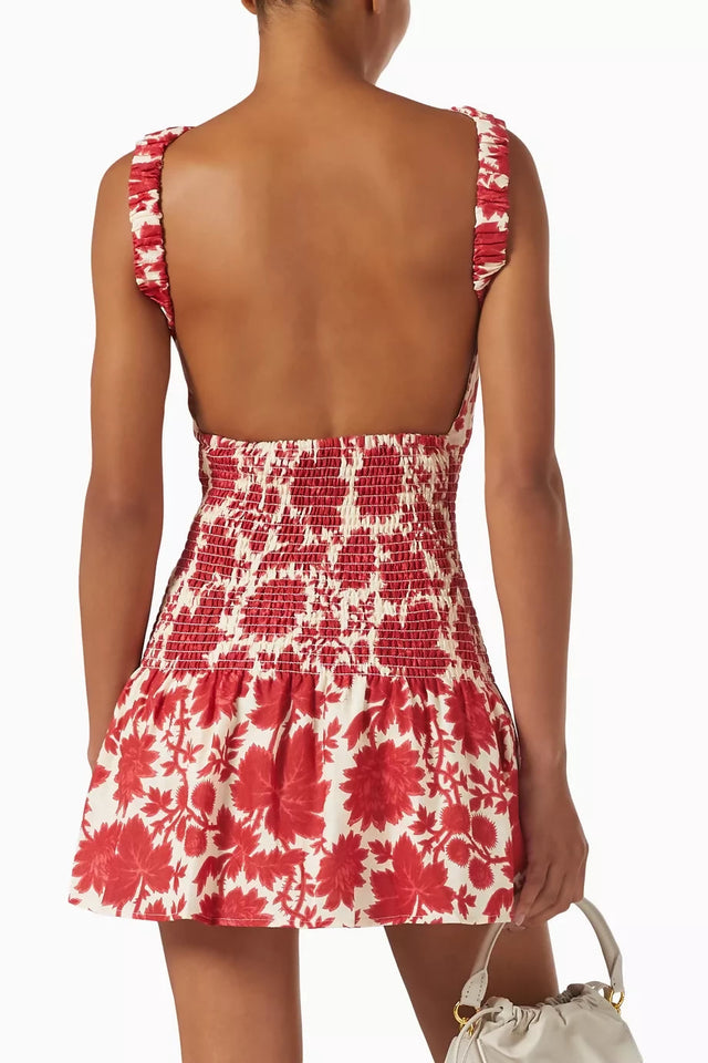 Sir The Label Cinta Open Back Mini - Size 2 - Dresses