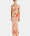 Sir The Label Como Twist Dress in Paradiso Print - 12 / Print - Dresses