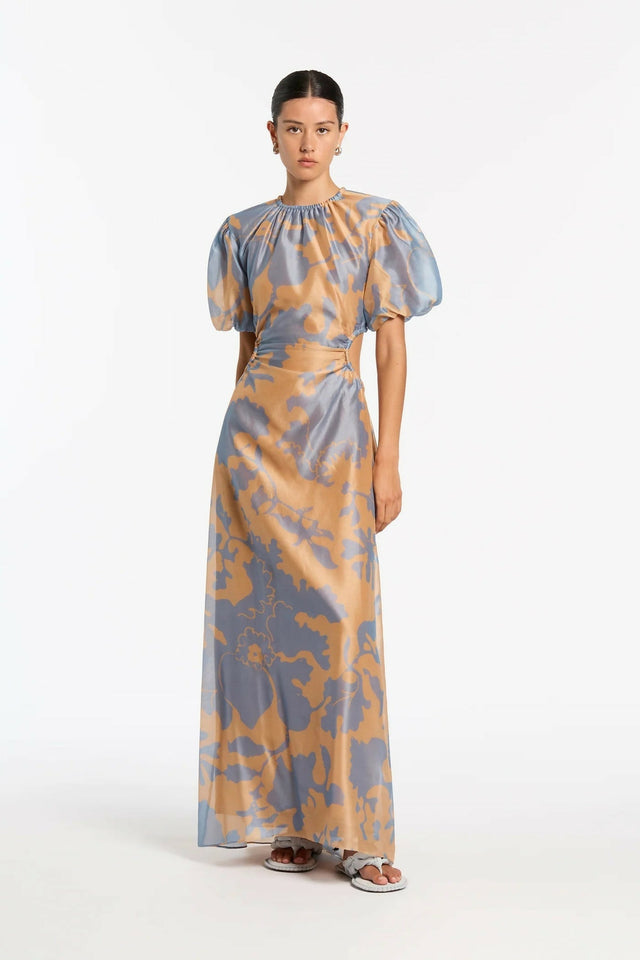 CORALIEPUFFSLEEVEDRESS1