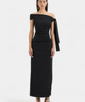 Sir The Label Dahlia Gown Black - Dresses
