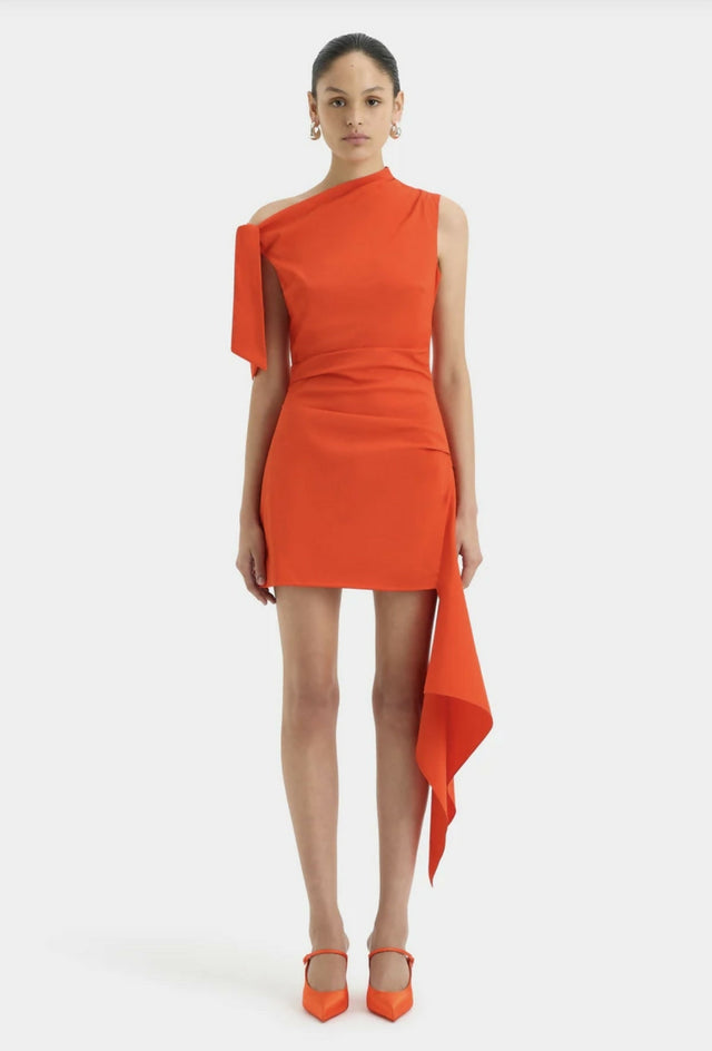 knee length dresses for ladies Sir The Label - Poppy Contoured Mini Dress main image 0